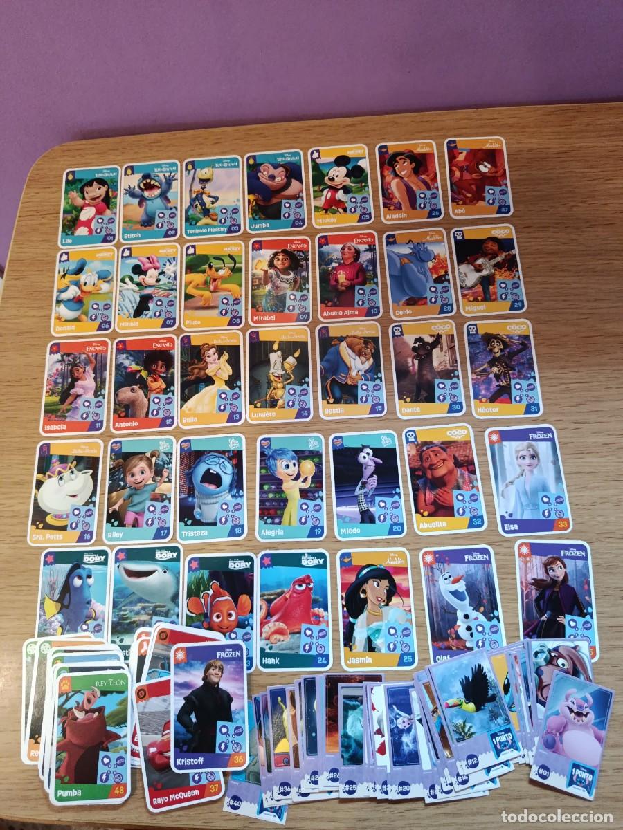 Coleccionismo &Aacute;lbum: DISNEY HORA DE JUGAR COLECCION COMPLETA 64 CARTAS Y 40 CROMOS