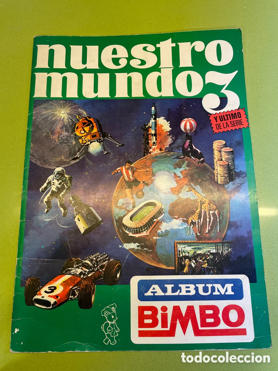 Coleccionismo &Aacute;lbum: Nuestro Mundo 3 COMPLETO.1970 Bimbo