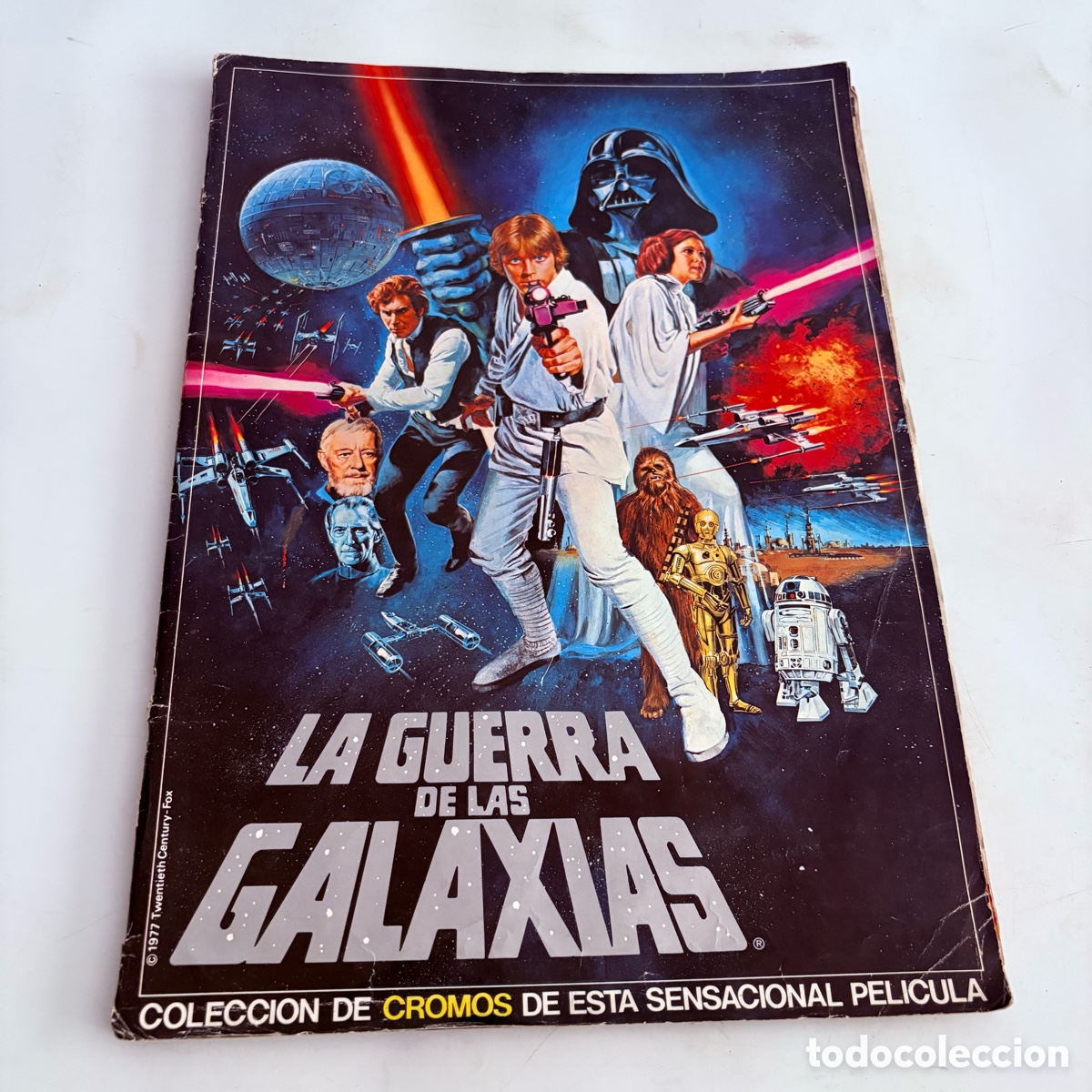 Coleccionismo &Aacute;lbum: album de cromos COMPLETO la guerra de las galaxias - pacosa dos - 1977