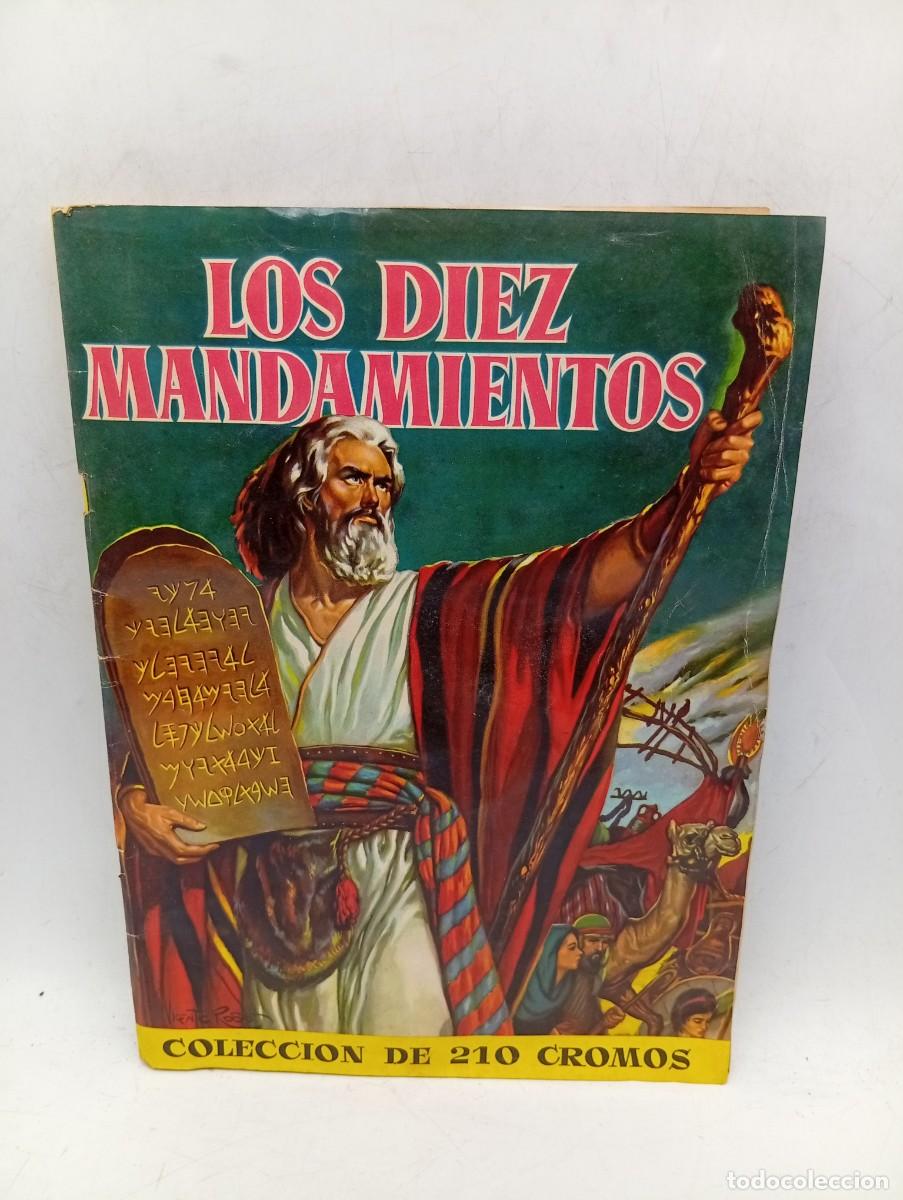 Coleccionismo &Aacute;lbum: ALBUM COMPLETO. LOS DIEZ MANDAMIENTOS. EDITORIAL BRUGUERA. 1959. 210 FOTOGRAFIAS A COLOR.