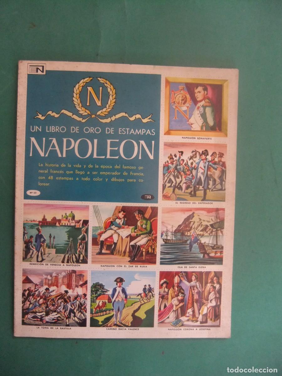 Coleccionismo &aacute;lbum: NAPOLEON LIBRO DE ESTAMPAS DE ORO COMPLETO NOVARO - Foto 1