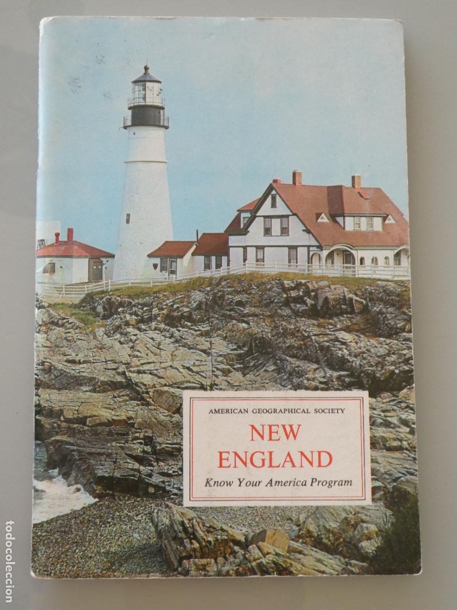 Coleccionismo &Aacute;lbum: LIBRO &Aacute;LBUM DE CROMOS COMPLETO. TURISMO. NEW ENGLAND. AMERICAN GEOGRAPHICAL SOCIETY. 64P. 100GR