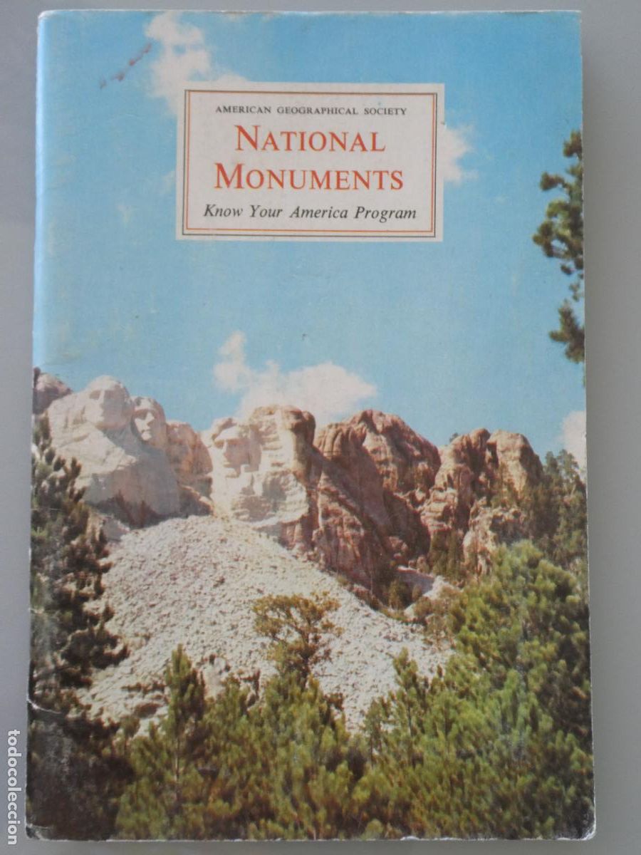Coleccionismo &Aacute;lbum: LIBRO &Aacute;LBUM DE CROMOS COMPLETO. TURISMO. NATIONAL MONUMENTS AMERICAN GEOGRAPHICAL SOCIETY 64P. 100GR