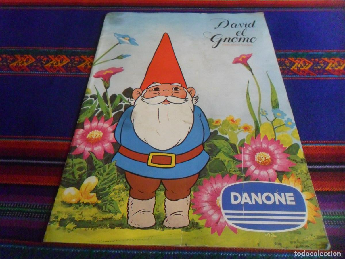 Coleccionismo &Aacute;lbum: DAVID EL GNOMO FAMOSA SERIE DE TELEVISI&Oacute;N COMPLETO. DANONE 1985. FOTO TODAS LAS P&Aacute;GINAS. BE.