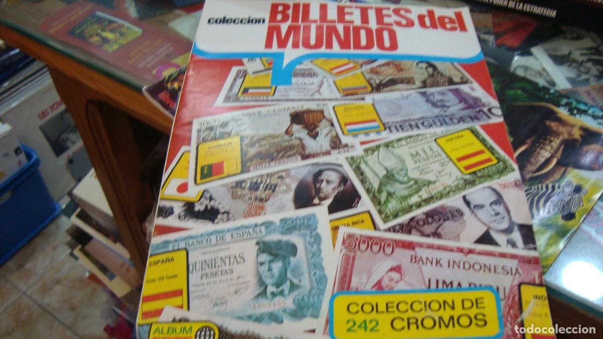 Coleccionismo &Aacute;lbum: &Aacute;LBUM DE CROMOS COLECCI&Oacute;N BILLETES DEL MUNDO TOTALMENTE COMPLETO - EDICIONES ESTE A&Ntilde;O 1974 -