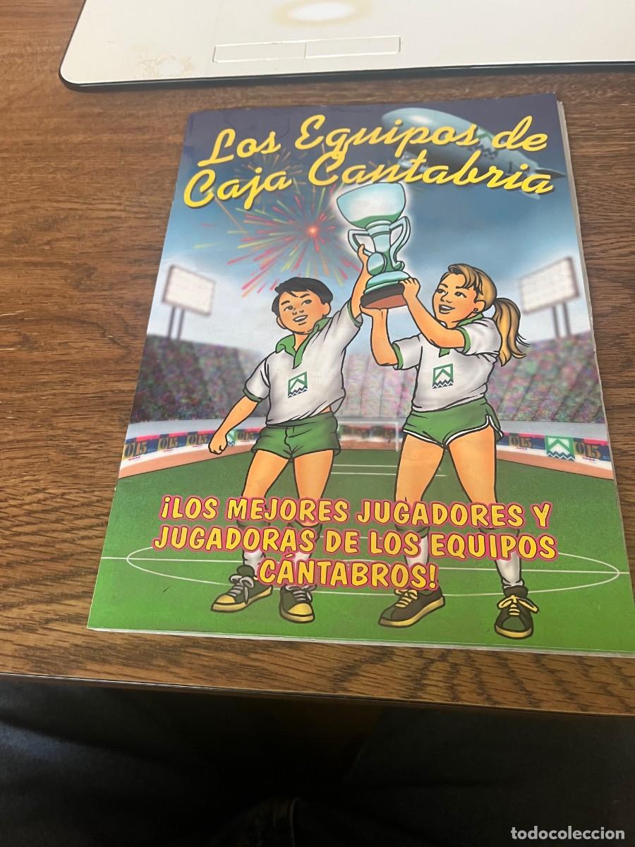 Coleccionismo &Aacute;lbum: ALBUM COMPLETO LOS EQUIPOS DE CAJA CANTABRIA
