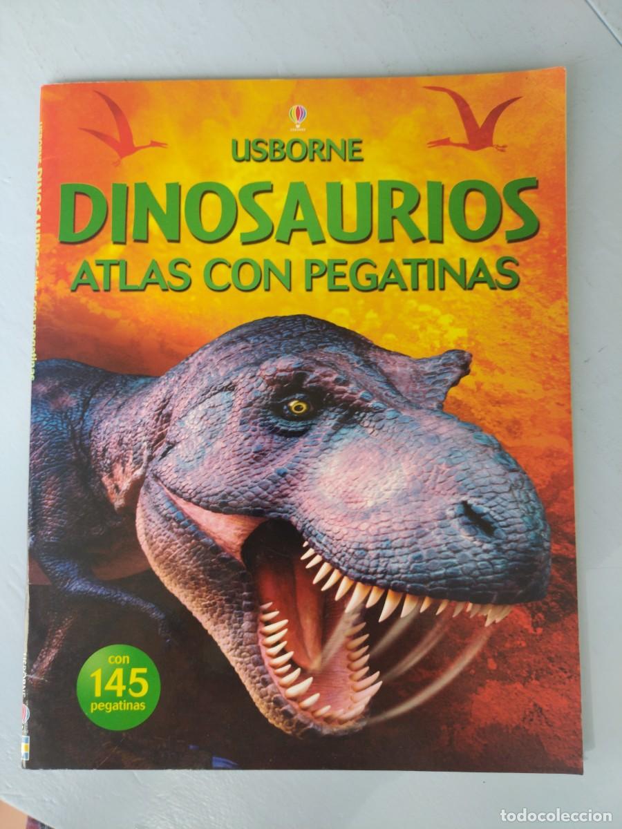 Coleccionismo &Aacute;lbum: DINOSAURIOS. ATLAS CON PEGATINAS. COMPLETO