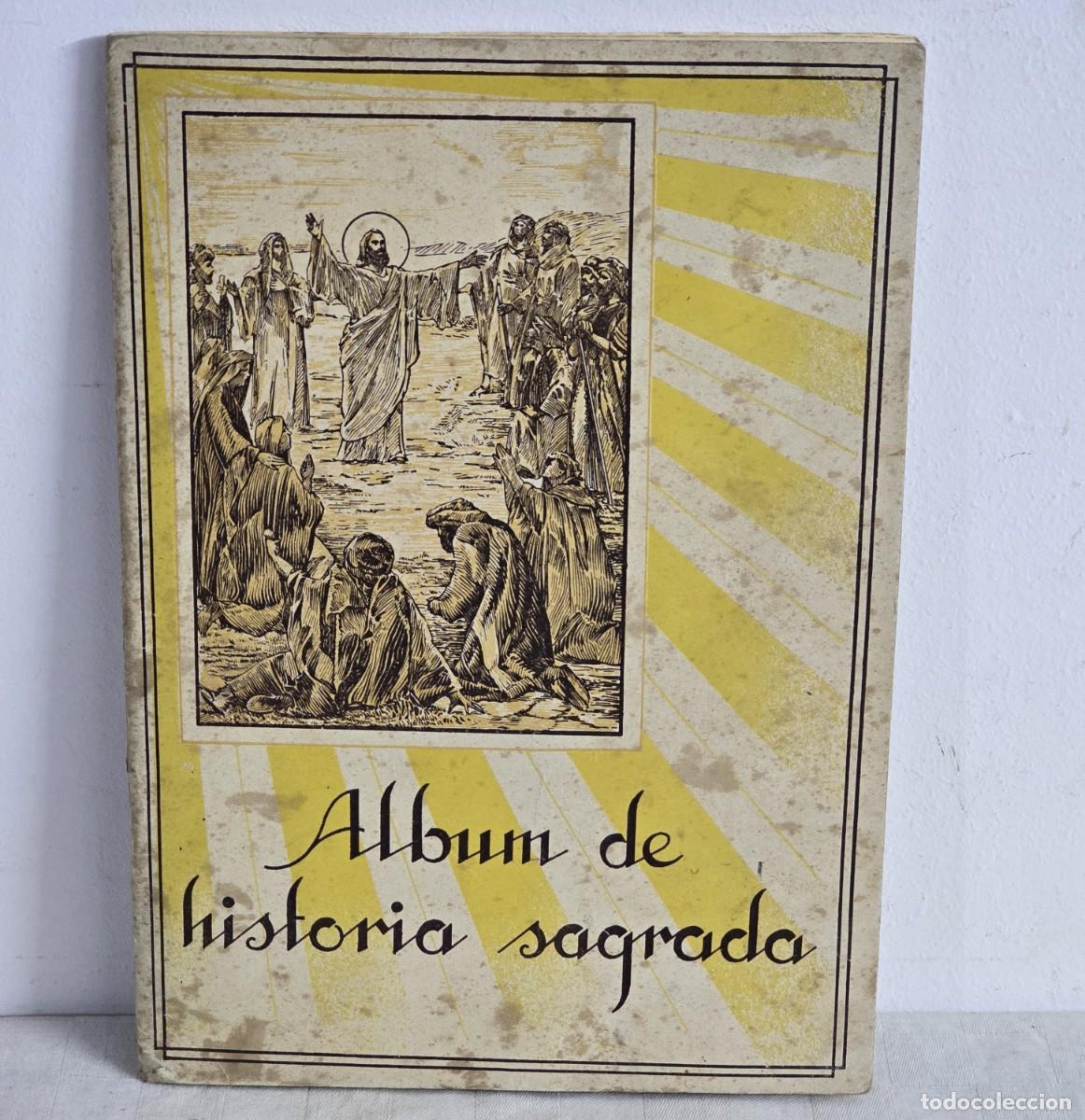 Coleccionismo &Aacute;lbum: &Aacute;lbum de Historia Sagrada N&ordf; 2 - Cromos Catequ&iacute;sticos 1934.