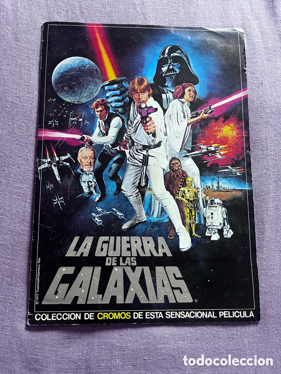 Coleccionismo &Aacute;lbum: &Aacute;lbum &rdquo;La Guerra de las Galaxias&rdquo;1977