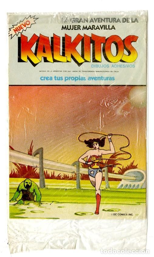 Coleccionismo &Aacute;lbum: Kalkitos - La Gran Aventura de la Mujer Maravilla - Warner Bros 1978 - Sin Abrir