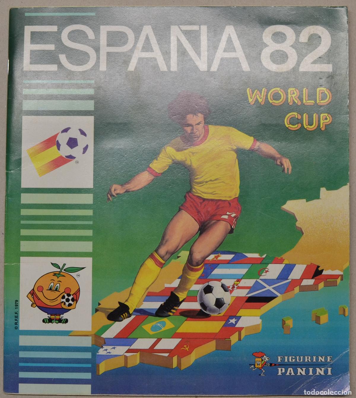 Coleccionismo &Aacute;lbum: &Aacute;LBUM CROMOS ESPA&Ntilde;A 82 WORLD CUP COMPLETO - PANIN - MUNDIAL DE FUTBOL - Lote 0001
