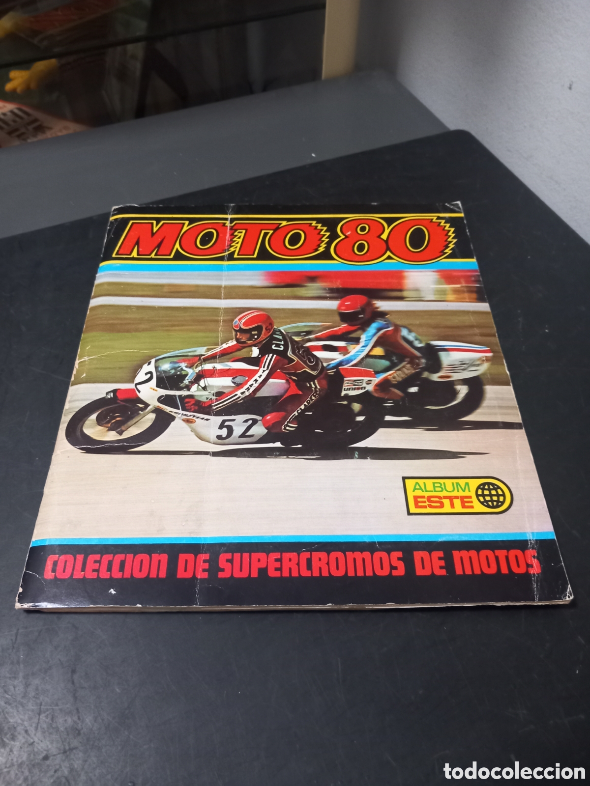 Coleccionismo &Aacute;lbum: ANTIGUO ALBUM CROMOS MOTO 80 EDICIONES ESTE COMPLETO ORIGINAL