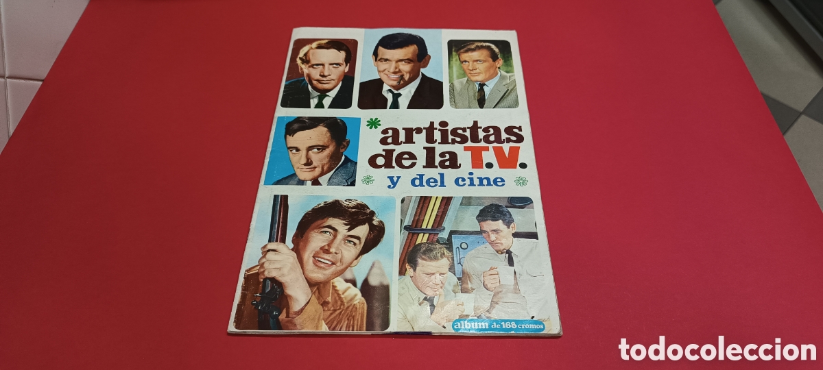 Coleccionismo &Aacute;lbum: Artistas de la T.V. y del Cine - Ediciones ESTE - 1966 - COMPLETO CON SUS 168 CROMOS - EXCELENTE