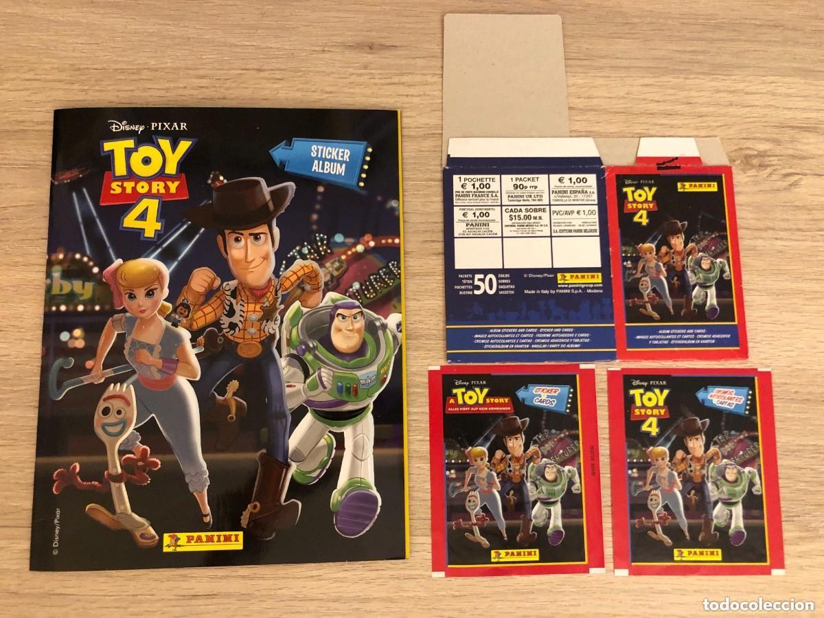 Coleccionismo &Aacute;lbum: 511- Album Cromos Completo TOY STORY 4 Disney Pixar Panini a&ntilde;o 2019 sticker album