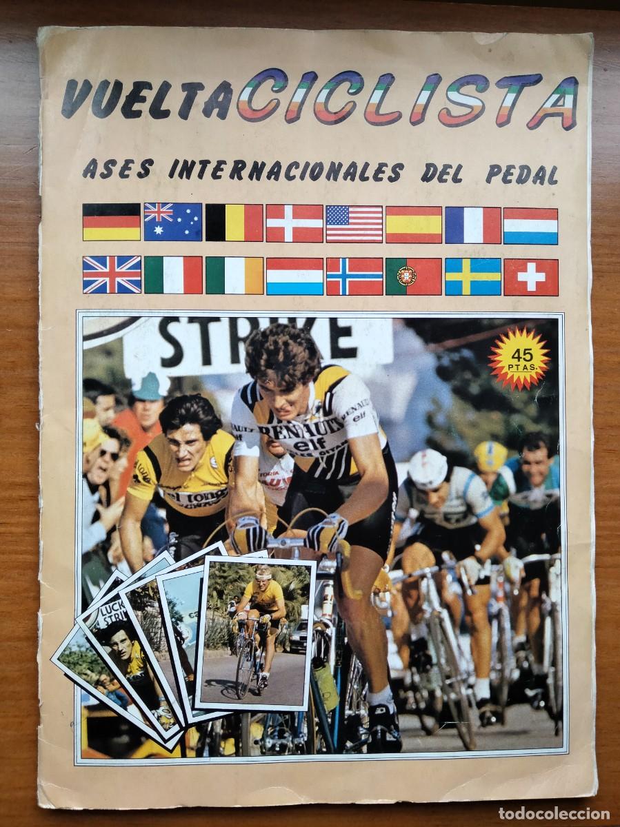 Coleccionismo &Aacute;lbum: &Aacute;lbum vuelta ciclista ases del pedal completo 83 84 1983 1984 portada dificil Merchante