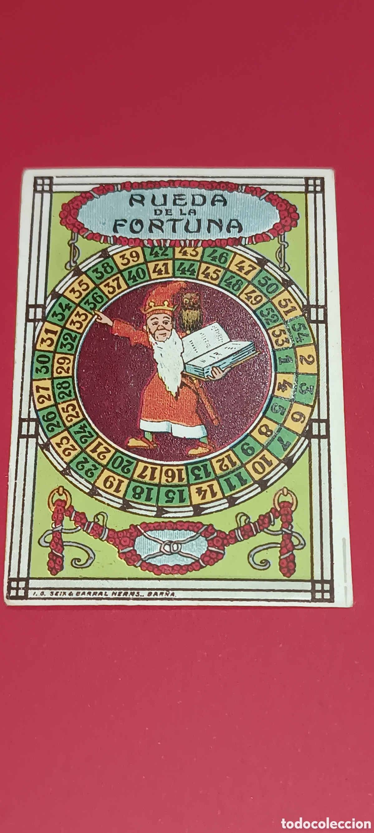 Coleccionismo &Aacute;lbum: COLECCION MODERNISTA A&Ntilde;OS 20 &rdquo; LA RUEDA DE LA FORTUNA &rdquo; - CHOCOLATES REY - COMPLETA - PERFECTA