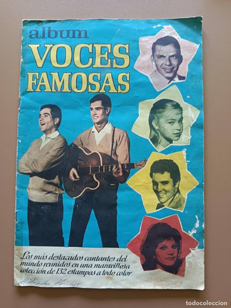 Coleccionismo &Aacute;lbum: VOCES FAMOSAS- 196- COMPLETO
