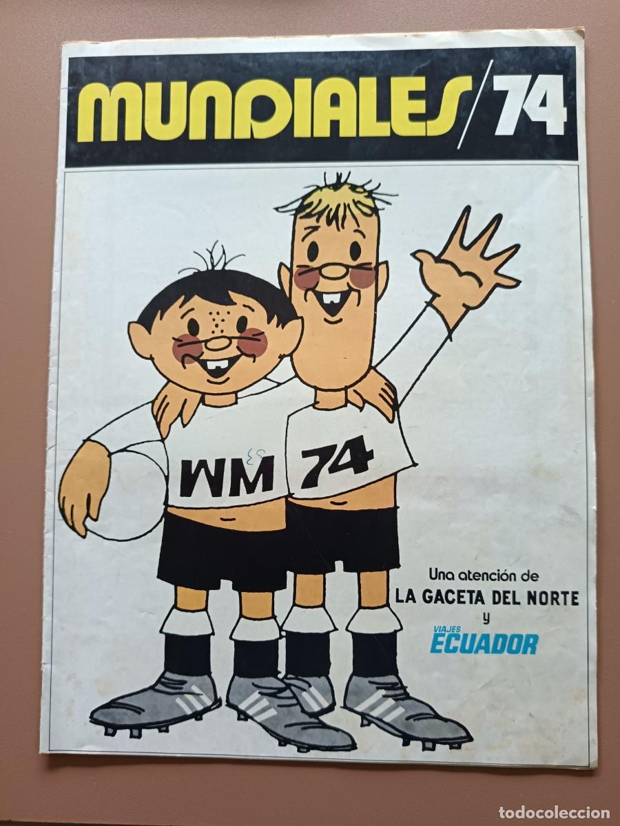 Coleccionismo &Aacute;lbum: MUNDIAL 74- GACETA DEL NORTE/VIAJES ECUADOR - COMPLETO