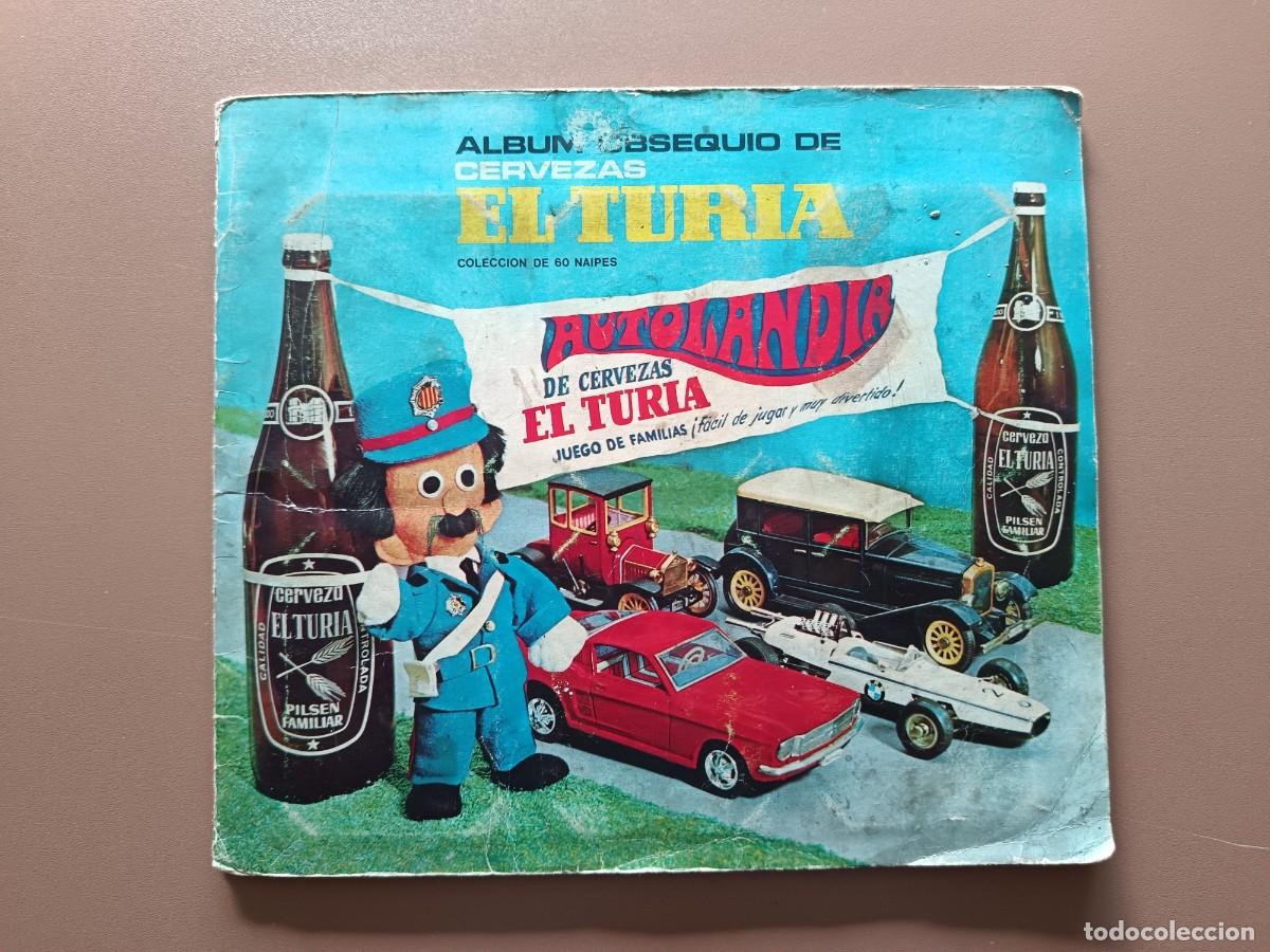 Coleccionismo &Aacute;lbum: AUTOLANDIA - CERVEZAS EL TURIA - COMPLETO