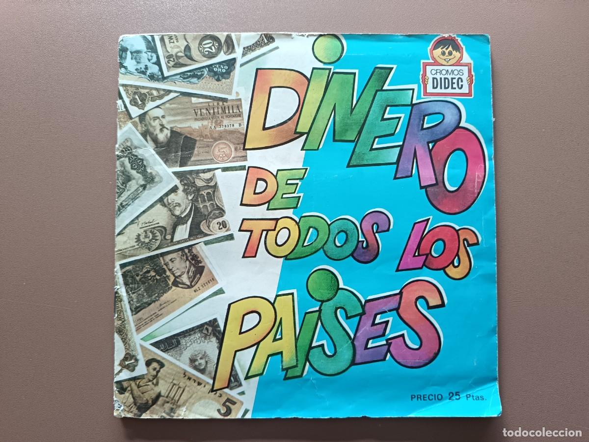 Coleccionismo &Aacute;lbum: DINERO DE TODOS LOS PAISES - DIDEC - 1979 - COMPLETO