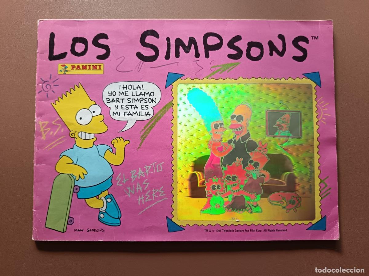 Coleccionismo &Aacute;lbum: LOS SIMPSONS - PANINI - 1991 - COMPLETO