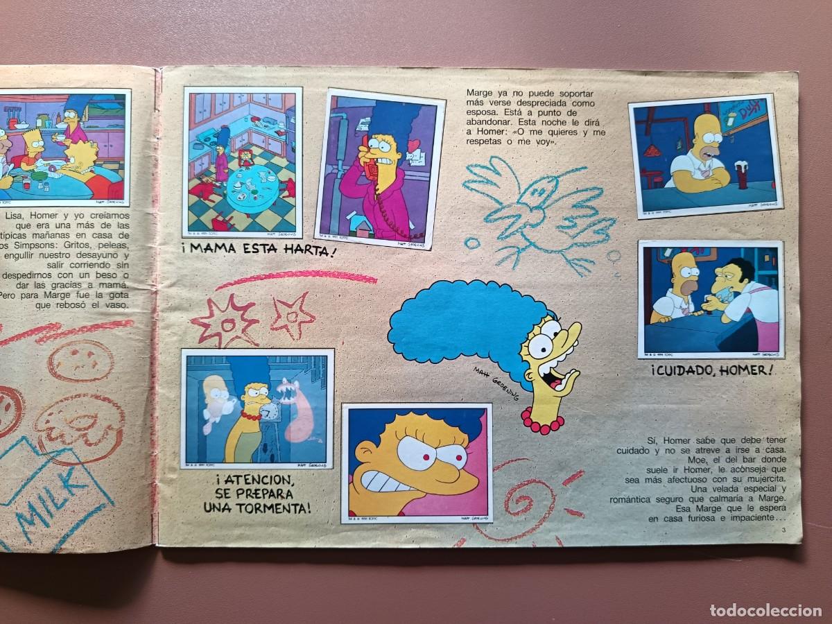 Coleccionismo &aacute;lbum: LOS SIMPSONS - PANINI - 1991 - COMPLETO - Foto 4