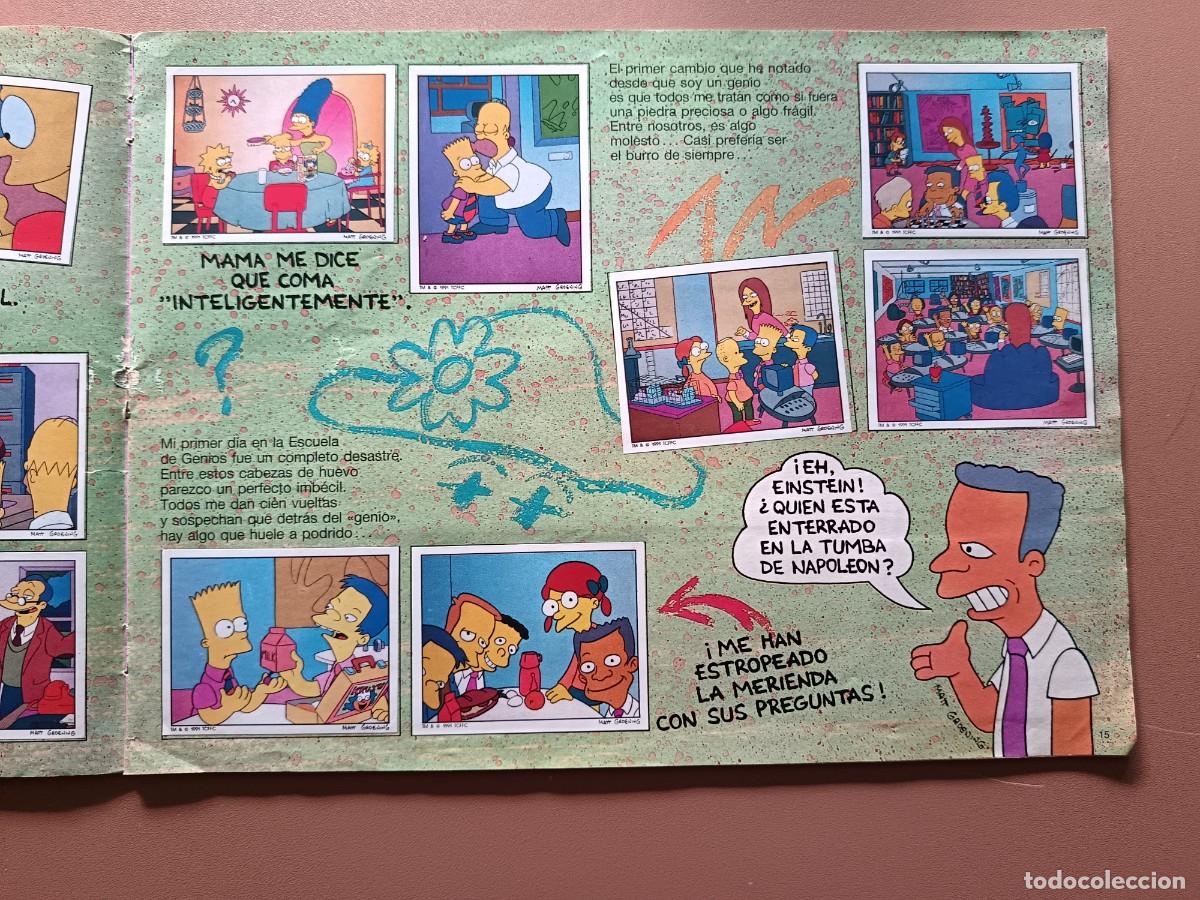 Coleccionismo &aacute;lbum: LOS SIMPSONS - PANINI - 1991 - COMPLETO - Foto 12