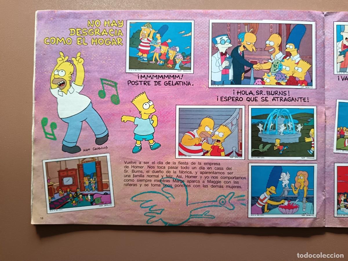 Coleccionismo &aacute;lbum: LOS SIMPSONS - PANINI - 1991 - COMPLETO - Foto 14