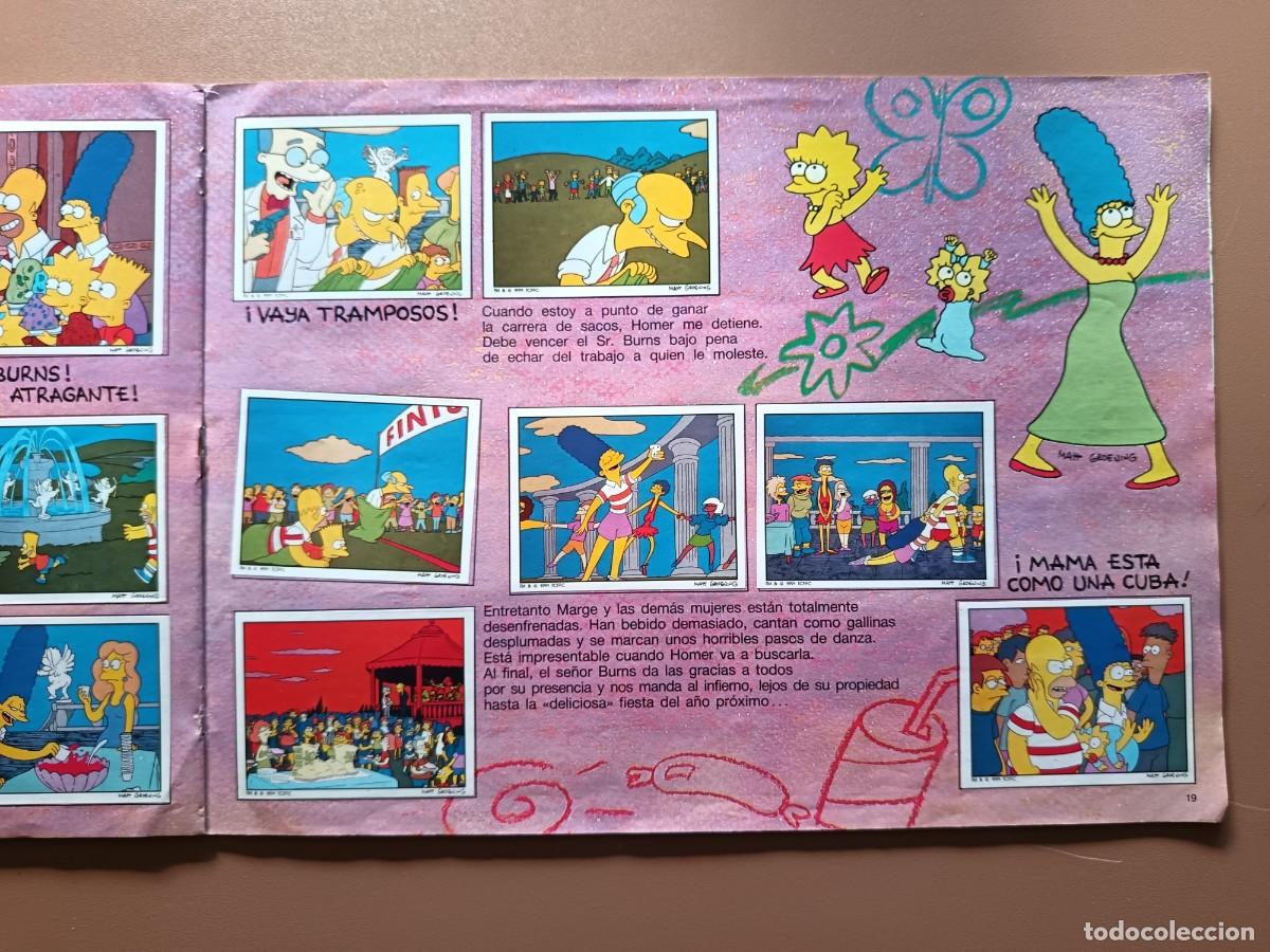 Coleccionismo &aacute;lbum: LOS SIMPSONS - PANINI - 1991 - COMPLETO - Foto 15