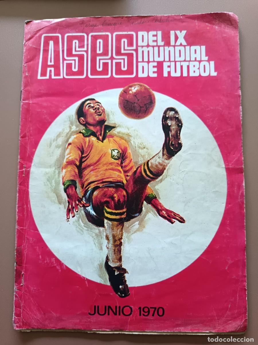 Coleccionismo &Aacute;lbum: ASES DEL MUNDIAL DE FUTBOL 1970. (PERU)
