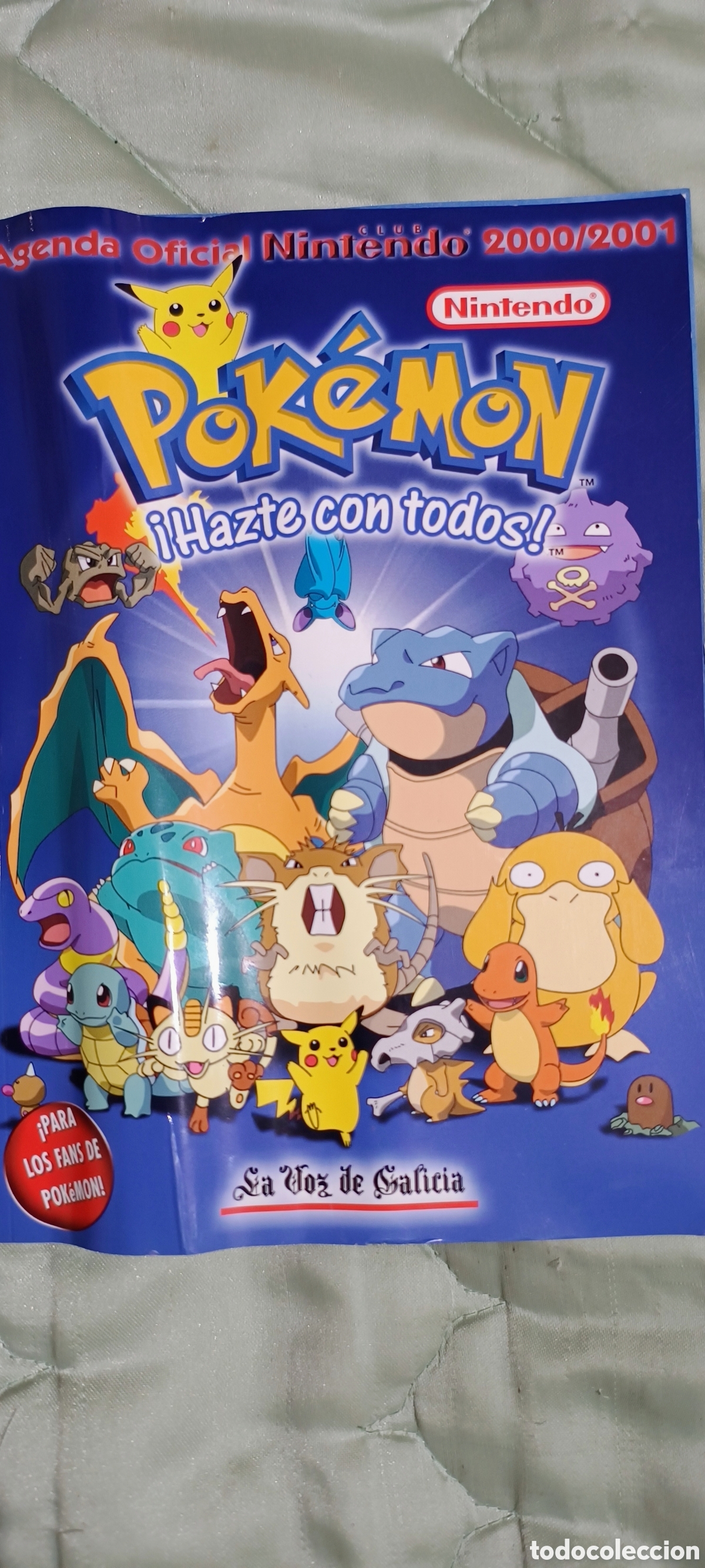 Coleccionismo &Aacute;lbum: Agenda Pokemon completa con sus cromos