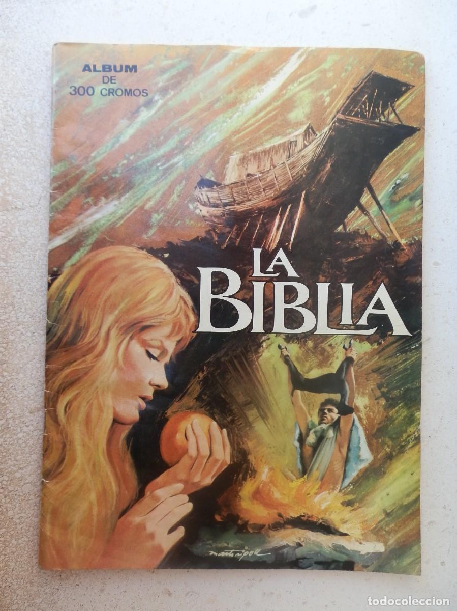 Coleccionismo &Aacute;lbum: &Aacute;lbum cromos La Biblia. Ibero Mundial de Ediciones, S.A. A&ntilde;o 1966, pel&iacute;cula John Huston. COMPLETO.