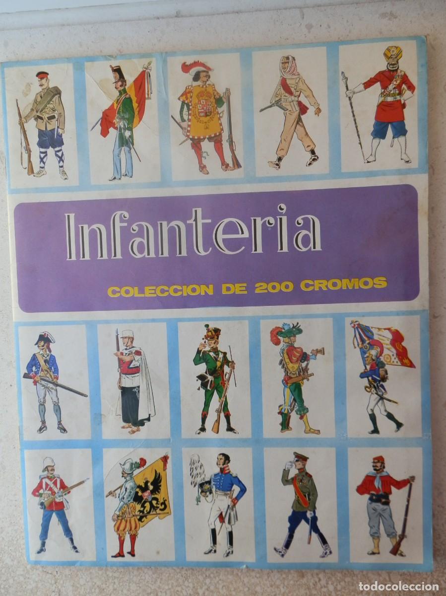Coleccionismo &Aacute;lbum: &Aacute;LBUM DE CROMOS INFANTER&Iacute;A. COLECCI&Oacute;N DE 200 CROMOS. COMPLETO. EDITORIAL RUIZ ROMERO 1966.