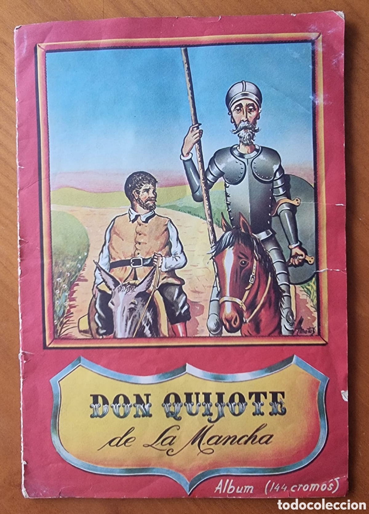 Coleccionismo &Aacute;lbum: &Aacute;lbum de cromos Don Quijote completo muy raro Comercial Nervi&oacute;n ved fotos