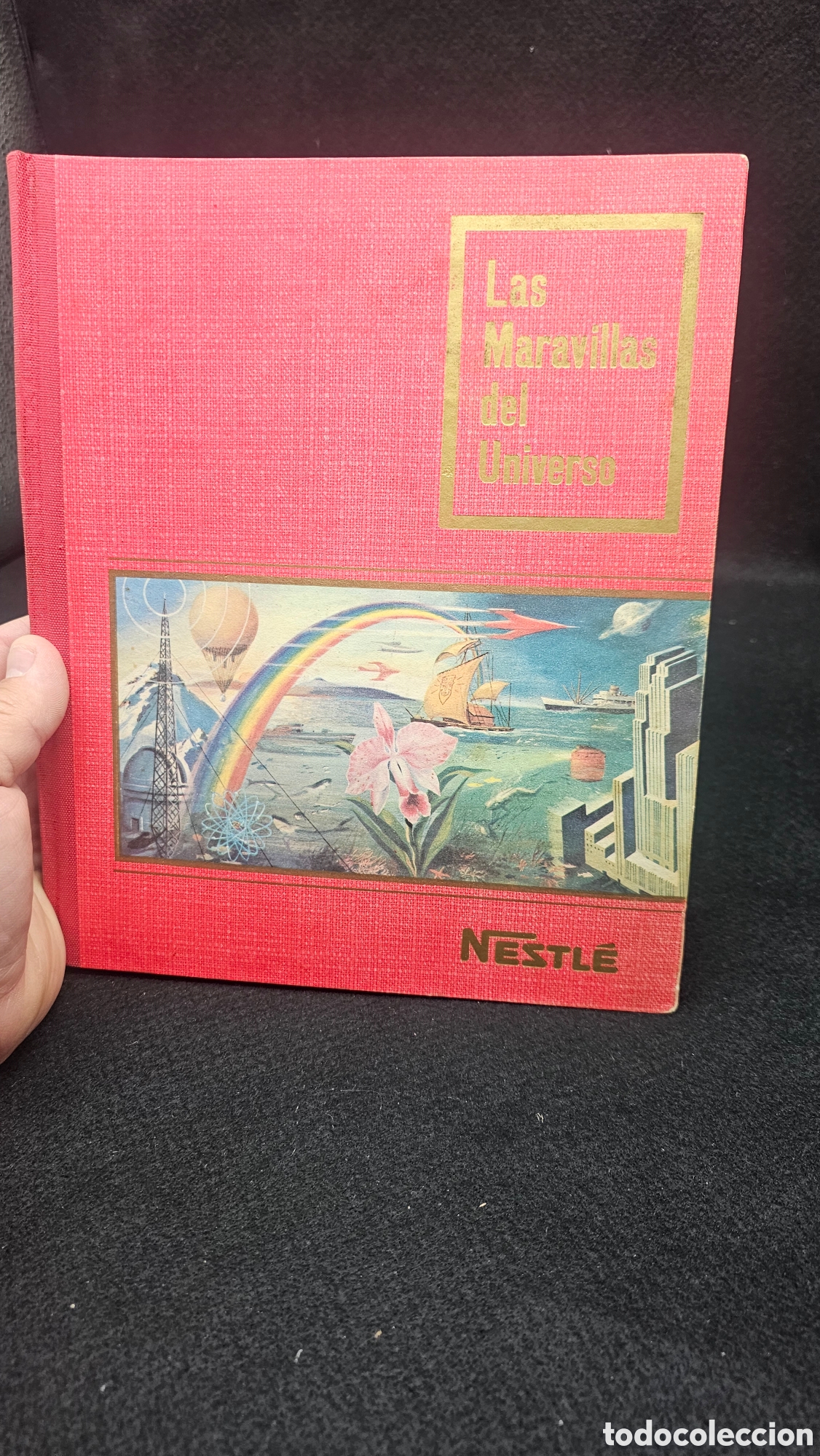 Colecionismo Caderneta: Antiguo &aacute;lbum completo de chocolates Nestl&eacute; LAS MARAVILLAS DEL UNIVERSO