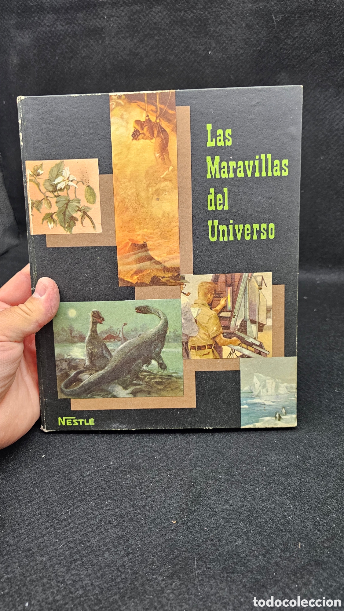 Sammeln Sammelalbum: Antiguo &aacute;lbum de cromos completo 1957 LAS MARAVILLAS DEL UNIVERSO de chocolates Nestl&eacute;