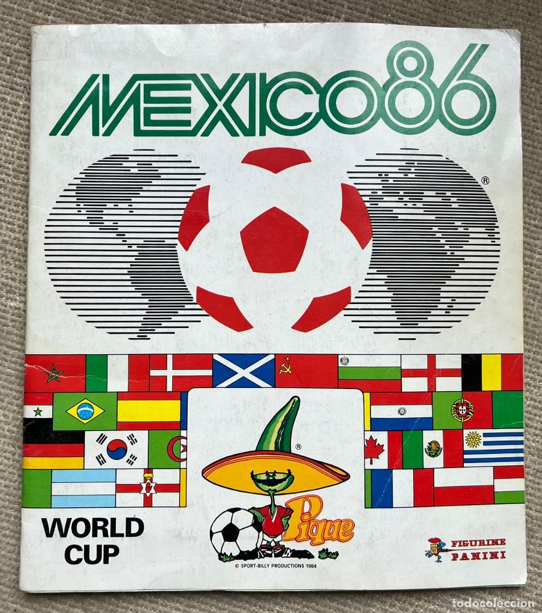 Collectionnisme Album: &Aacute;lbum f&uacute;tbol M&eacute;xico 86 - Panini - COMPLETO - Buena conservaci&oacute;n