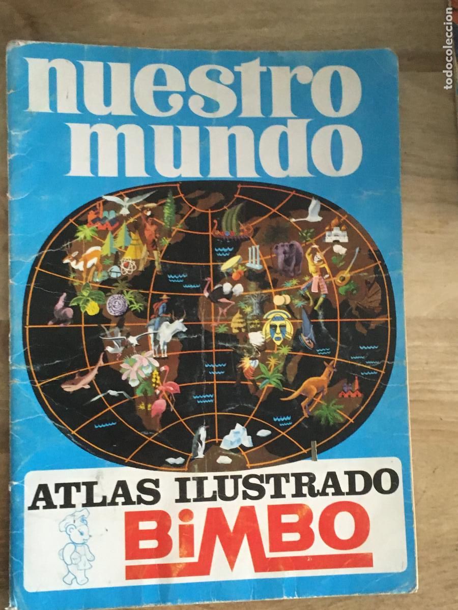 Coleccionismo &Aacute;lbum: nuestro mundo bimbo album de cromos completo muy buen estado