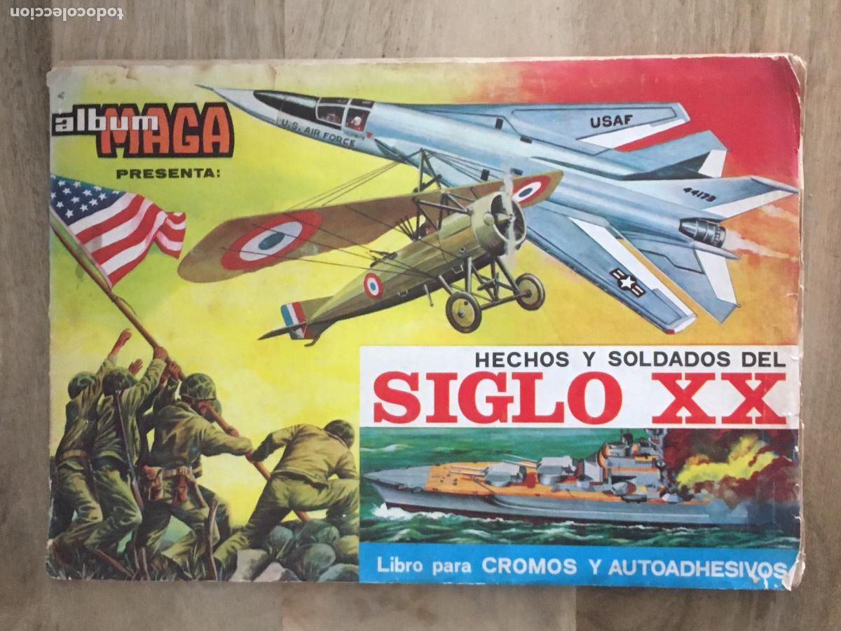 Colecionismo Caderneta: hechos y soldados del siglo XX maga album de cromos completo buen estado