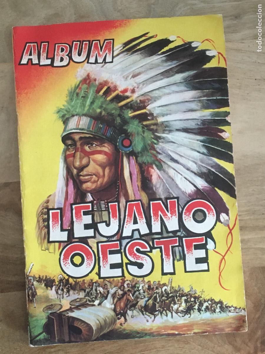 Colecionismo Caderneta: lejano oeste album de cromos completo perfecto estado nuevo