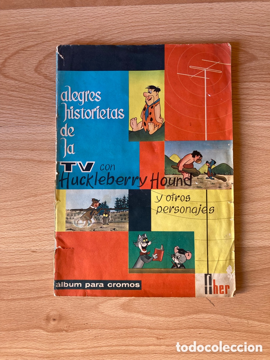 Colecionismo Caderneta: ALBUM CROMOS HUCKLEBERRY HOUND COMPLETO