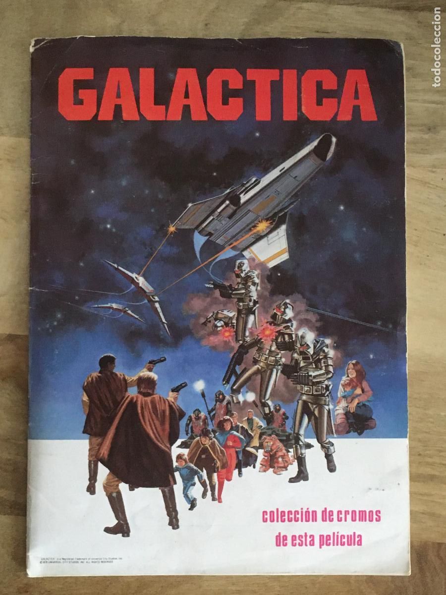 Colecionismo Caderneta: galactica editorial maga album de cromos completo muy buen estado