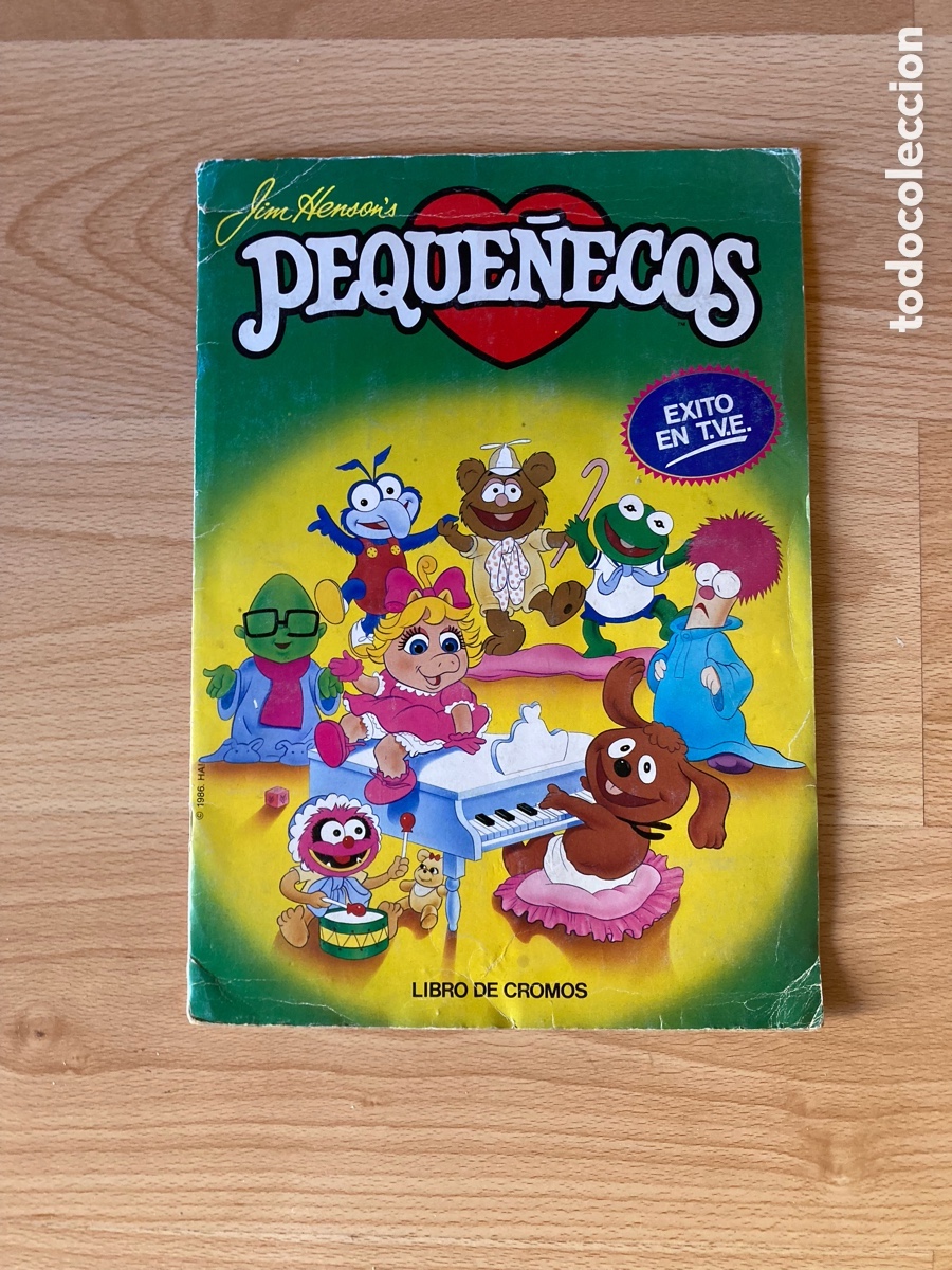 Colecionismo Caderneta: ALBUM CROMOS PEQUE&Ntilde;ECOS COMPLETO