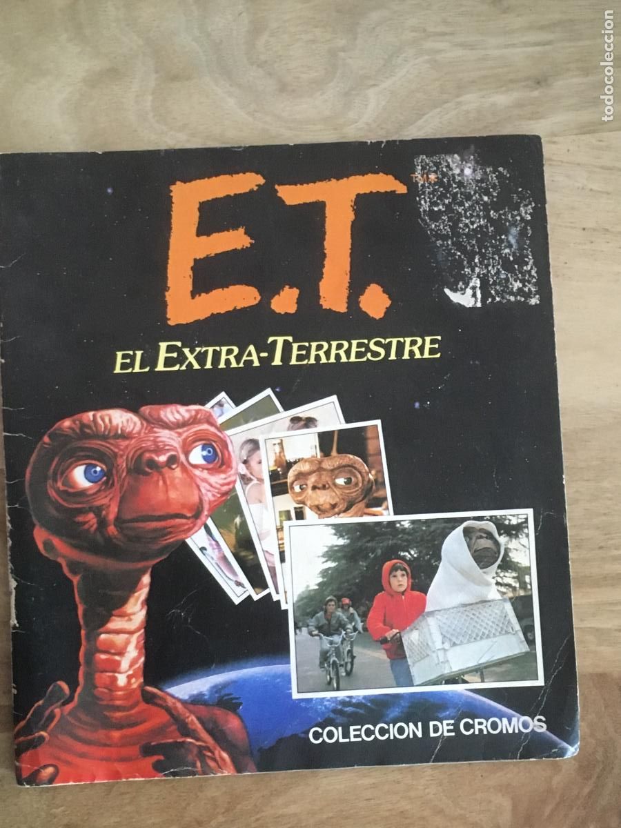 Coleccionismo &Aacute;lbum: et E.T el extraterrestre ediciones este album de cromos completo