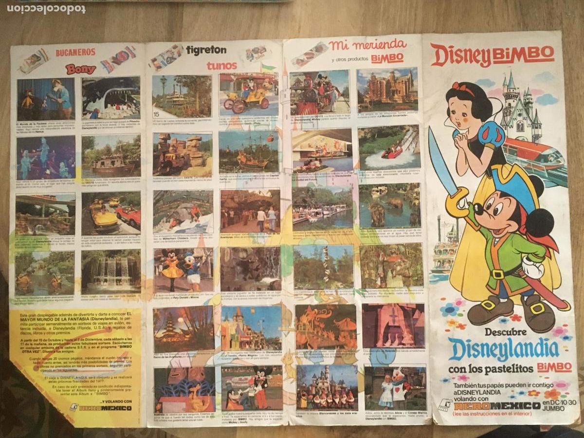 Coleccionismo &Aacute;lbum: disneybimbo disney bimbo album de cromos completo buen estado