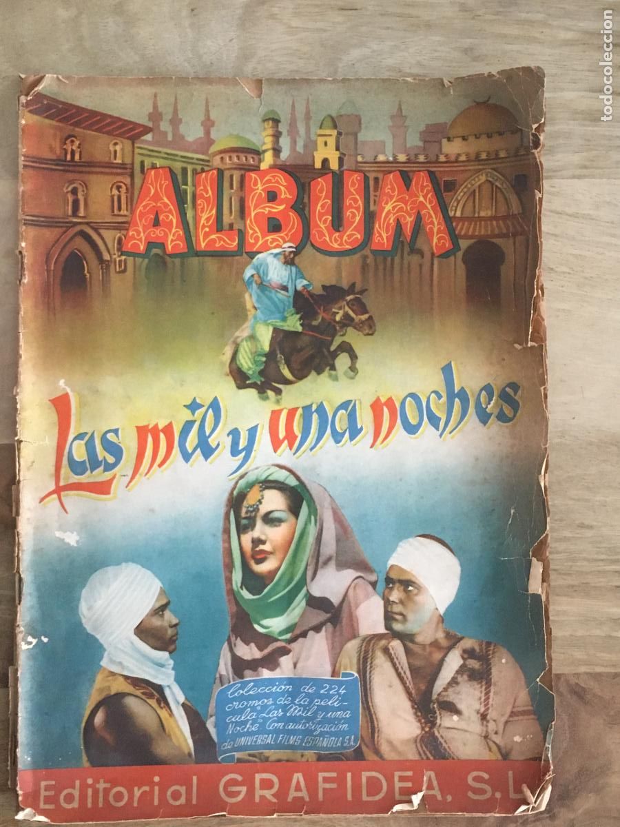 Colecionismo Caderneta: las mil y una noches album de cromos completo