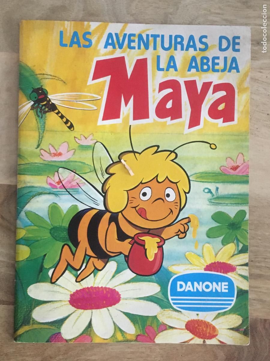 Coleccionismo &Aacute;lbum: la abeja maya danone album de cromos completo muy buen estado
