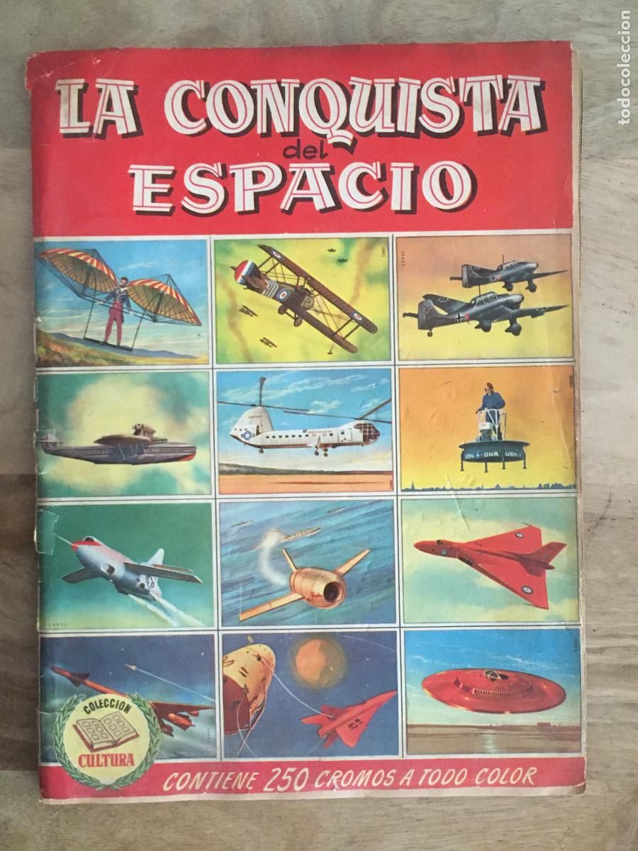 Sammeln Sammelalbum: la conquista del espacio bruguera album de cromos completo muy buen estado