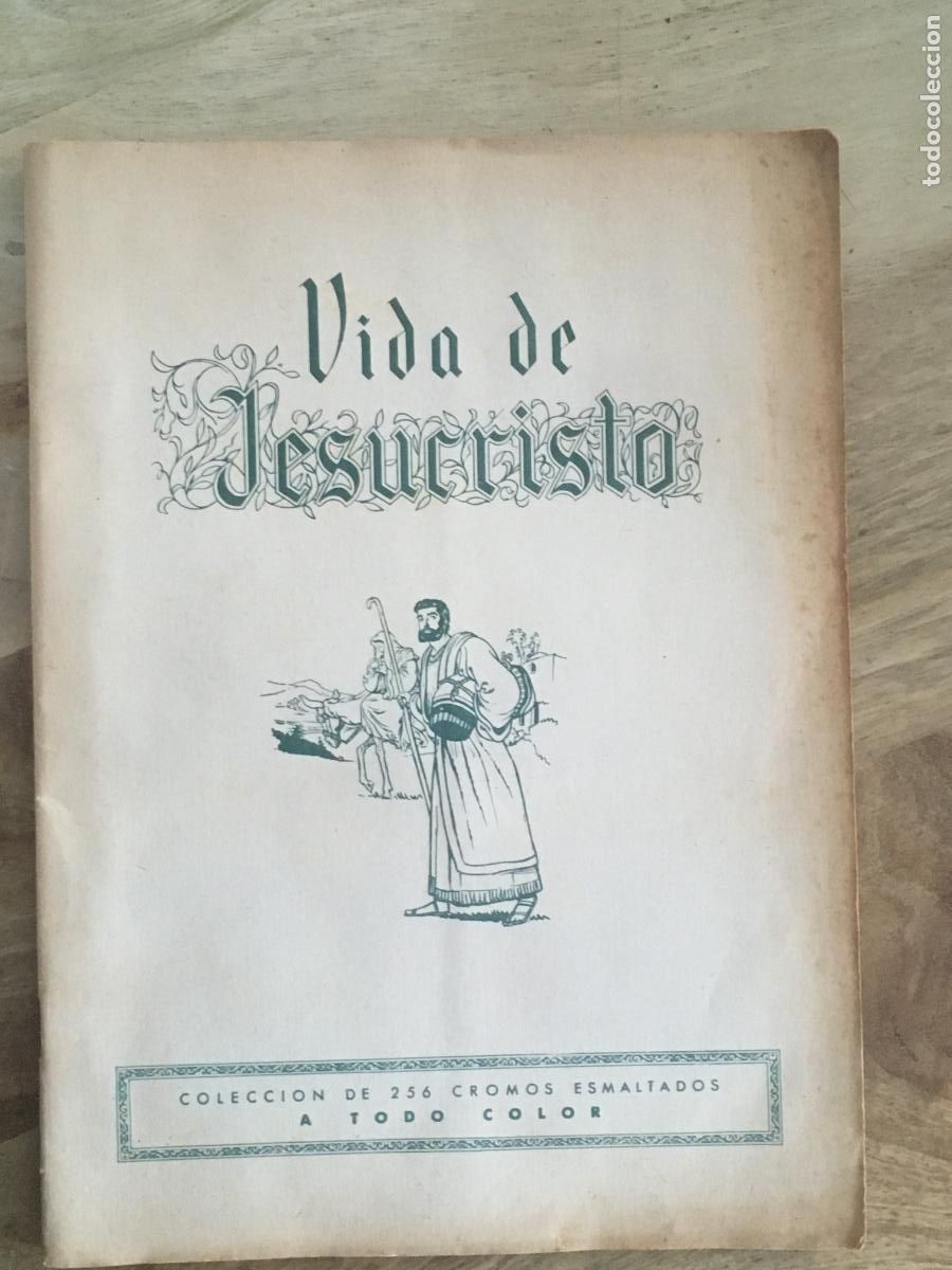 Coleccionismo &Aacute;lbum: vida de jesucristo album de cromos completo sin portadas