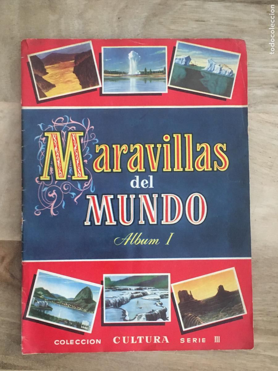 Sammeln Sammelalbum: maravillas del mundo album I bruguera album de cromos completo muy buen estado